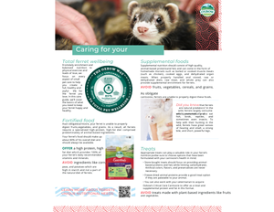 Oxbow Ferret Care Sheet