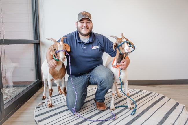 Dr. Caleb Birdwell at Main Street Vet Hospital
